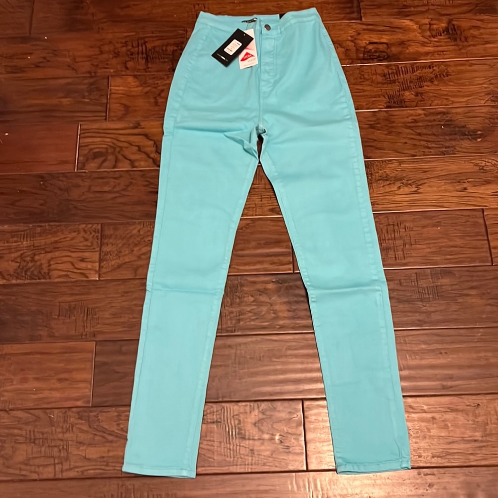Fashion Nova Super High Waist Demin Skinnies Size 13